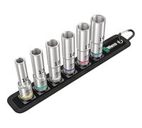 Wera Belt C Deep 1 Socket Set, 1/2" Drive, 6PC, 05004565001
