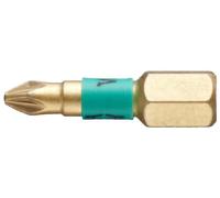 Wera Bi-Torsion Insert Bit - Diamond Coated Pozi Tip Pz1 X 25 Mm