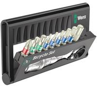 Wera Bicycle Set 9, Stainless 10 Piece Screwdriver Bit & Micro Ratchet, 004177