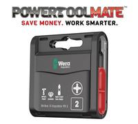 Wera Bit-Box 15 Impaktor PH, PH2x25 mm -15pc 05057752001