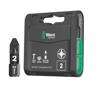 Wera Bit-Box 15 Piece Impaktor PZ2 TriTorsion Impact Bits