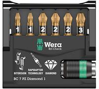 Wera Bit-Check 7 PZ, Diamond 1 SB, 7PC - 05073534001