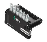 Wera Bit-Check 7 Universal 1 SB 7 Piece Screwdriver Bit Set Holder - 073406