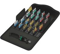 Wera Bit-Safe 61 BiTorsion 1 Comprehensive Torsion Bits and Holder Set in Pouch