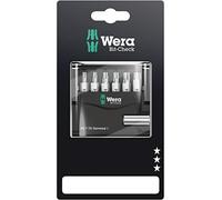 Wera 05073404001 "Universal 1 SB TX" Bit-Check - Silver (7-Piece)