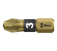 Wera BiTorsion Extra Hard Pozi Screwdriver Bits PZ3 25mm Pack of 1