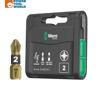 Wera 057778 Bit-Box 20 TX HF Torx Screwdriver Bits T25 (x20) 25mm Long
