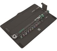 Wera 1/2" Click-Torque C3 Set 2 Wrench 40-200Nm Impact 11 Pce Socket Set,075681