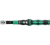 Wera Click-Torque Lock A 5 R/L Torque Lock Adjustable Torque Wrench 1/4 Inch Square Drive Inserts, Right/Left Hand Clamping, 2.5-25 Nm, 1/4" x 2.5-25 Nm