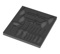 Wera Empty Foam Insert Tray for 9713 Hexagon Screwdriver Set