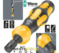 Wera 05018100001 921 Tournevis à frapper Kraftform Plus - série 900, 1/4", 163, 5 mm, Black-Yellow