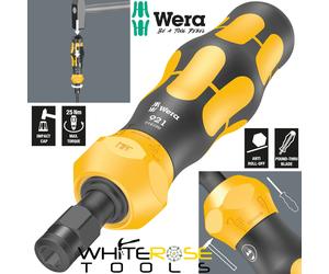 Wera Impact Screwdriver 921 Kraftform Plus Series 900 1/4" Hex Hammer Driver