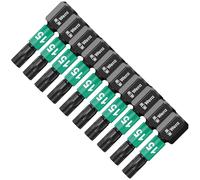 Wera 867/1 Impaktor Torx Screwdriver Bits T15 25mm Pack of 10