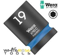 Wera Impact Socket Impaktor with 1/2" Drive Zyklop 8790 C 19mm x 38mm