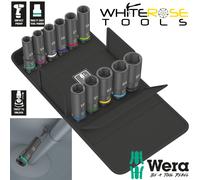 Wera Impact Socket Set Deep Impaktor 1/2" Drive Case 8790 C Set 1 11pc 13-27mm