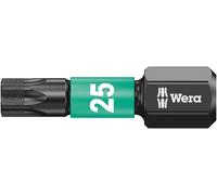 Wera 867/1 Impaktor Torx Tx25 25mm Screwdriver Bit x10 Pcs 05057625001