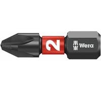 Wera 851/1 Impaktor Phillips Screwdriver Bits PH2 25mm Pack of 10