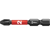 Wera 851/1 Impaktor Phillips Screwdriver Bits PH2 50mm Pack of 5