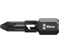 Wera 855/1 Impaktor Pozi Screwdriver Bits PZ1 25mm Pack of 10