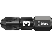 Wera Impaktor Diamond Impact Driver Rated Screwdriver Bits, Pozi Phillips Hex Tx