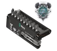 Wera Impaktor Pz2 & Pz3 Impact Driver Screwdriver Bits & Magnetic Holder, 057684
