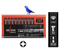 Wera 05057684001 Impaktor Bit Check Set 8755/-9/IMP DC 1 Black
