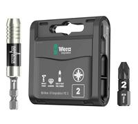 Wera Impaktor Pz2 Screwdriver Impact Driver 15 x Bit & Stainless Magnetic Holder