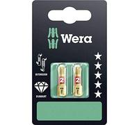Wera Insert Bit - Carded Pack of 2 Phillips Tip Ph 2 25mm