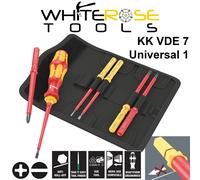 Wera Interchangeable VDE Screwdriver Set KK VDE 7 Universal 1 7pc PH SL