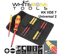Wera Interchangeable VDE Screwdriver Set KK VDE 7 Universal 2 7pc PZ SL