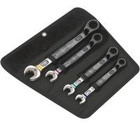 Wera 05020092001 "Joker Rachet Set for Switch Combination Wrench Imperial - Silver (4pc Imperial)