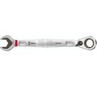 Wera 05020072001 Ratcheting Combination Wrench Joker Reversible 17x225mm, red, 17 mm