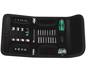 Wera K/Kompakt Zyklop Speed, 26PC Bits, Socket, Ratchet Set- 05051045001