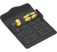 WERA KK 900 Set 1, 19 Piece Interchangeable Impact Hammer Screwdriver Set,018110