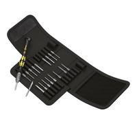 Wera 20 Piece Kraftform Micro ESD Anti-static Precision Screwdriver Set, 073671