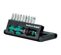 Wera Garage Tools Kraftform Kompakt 10 10-Piece Screwdriver Set and Carry Case