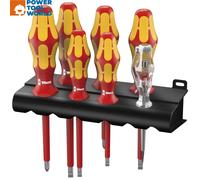 Wera Kraftform 160 i/7 Plus Series 100 Insulated VDE Screwdriver Set x7 Pcs