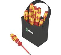 Wera 004310 Kraftform 2go 100 Insulated 1000V VDE Screwdriver Set In Quiver 11pc