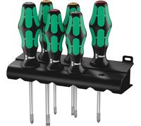 Wera 05105622001 Kraftform Plus 335/350/355/6 Screwdriver Set 6 Pi...