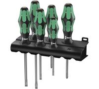 Wera Kraftform 334/355/6 6 piece Screwdriver Set & Rack