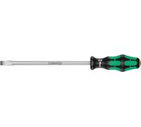 Wera Kraftform 334 Screwdriver - Flared Slotted Tip 10 Mm