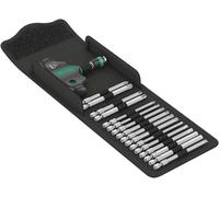 Wera Kraftform 400 T-Handle Magnetic Screwdriver Bit Holder & 89mm Bits, 057470