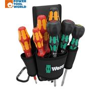 Wera 05136033001 9621 Belt-Pouch Set 2, Screwdriver set