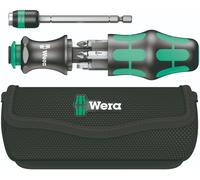 Wera Kraftform Kompakt 20 Screwdriver With Rapidaptor Bit Holder & Bits,051021