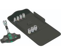 Wera Kraftform Compact 400 RA Set 2 Ratcheting T-Handle set Metric 05023470001