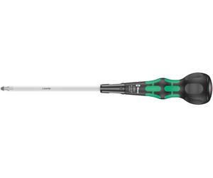 Wera Kraftform Japanese Style Ball-Grip Screwdrivers In Phillips, Pozi, Slot Tip