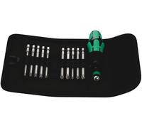Wera Kraftform Komapkt 41 Bitholding Screwdriver Set, with bits in pouch, PH/PZ/TXBO, 11PC, 05059299001