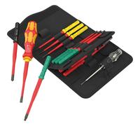 Wera Kraftform Kompakt 16 Piece VDE Insulated Extra Slim Screwdriver Set