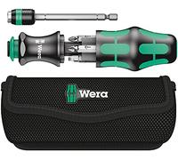 Wera Kraftform Kompakt 20 Screwdriver With Rapidaptor Bit Holder & Bits,051021
