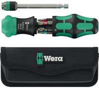 WeRA Kraftform Kompakt 20 RA-R, Pouch, 6PC Ratchet Screwdriver- 05051514001